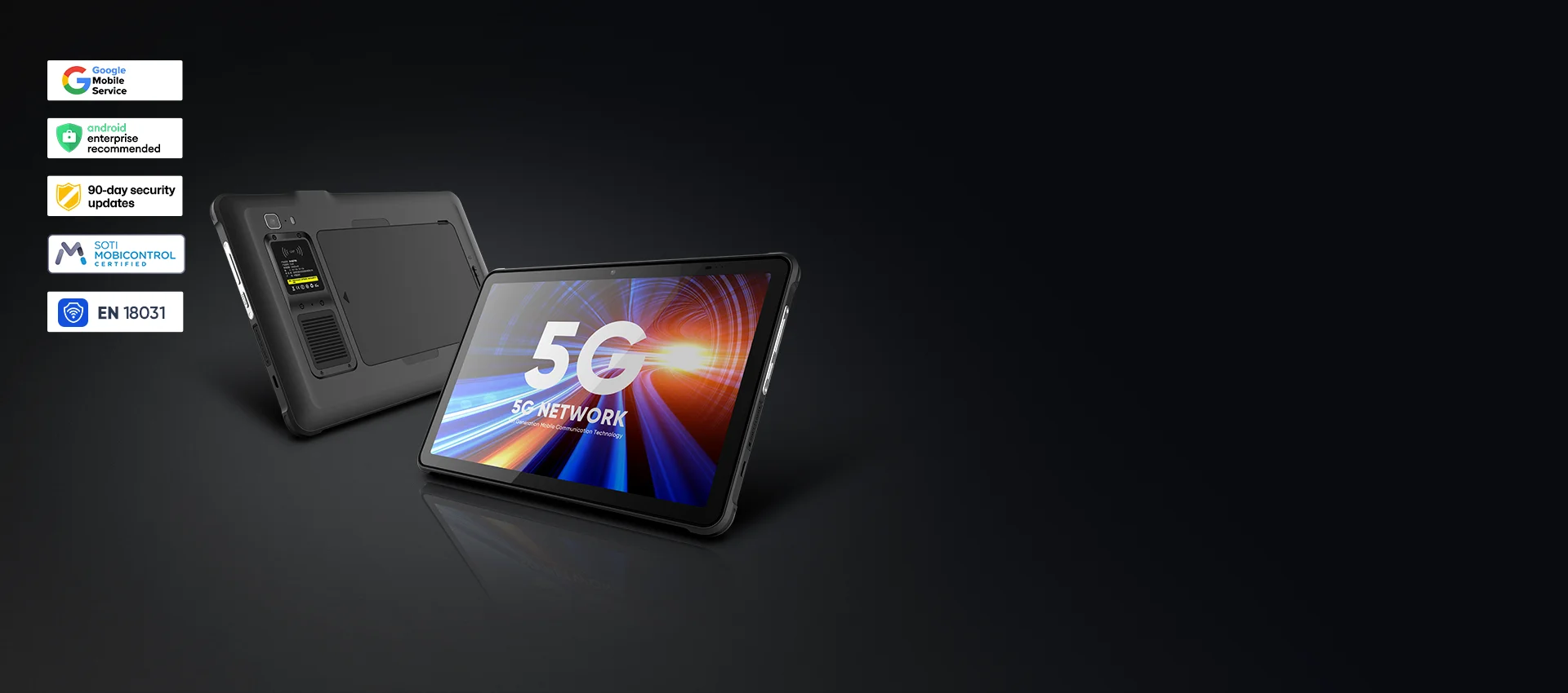 P100 5G Built-in RFID Tablet (Android 14)